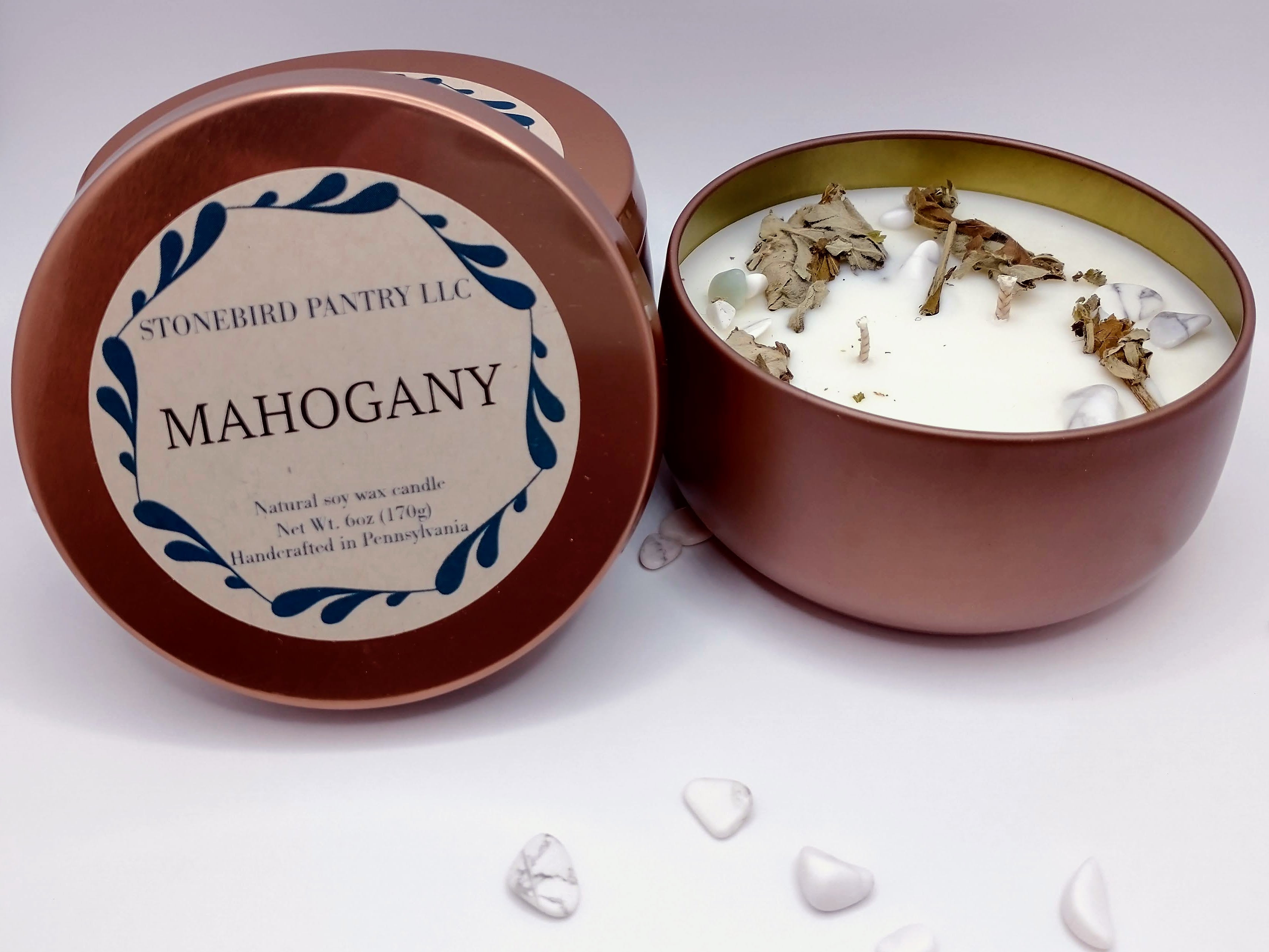 Mahogany  6oz Tin