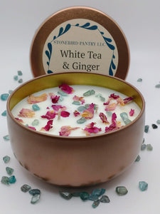 White Tea & Ginger 6oz Tin